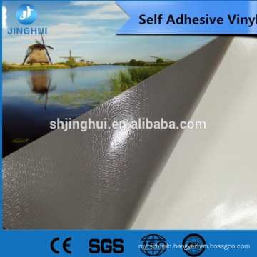 Promotioned!! White Printable Self Adhesive Waterproof Vinyl Rolls for printing/vehicle wrap vinyl film